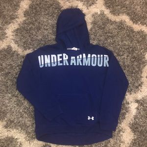 Indigo UNDER ARMOUR hoodie